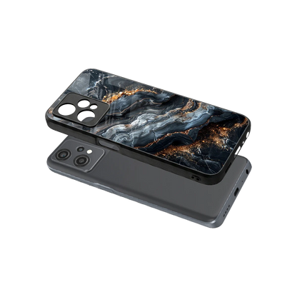 Arctic Stone sleek oneplus nord ce 2 lite cover with tempered glass back and TPU edges