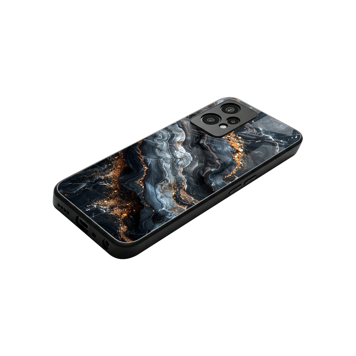 Arctic Stone stylish phone case for oneplus nord ce 2 lite | glossy glass and slim fit