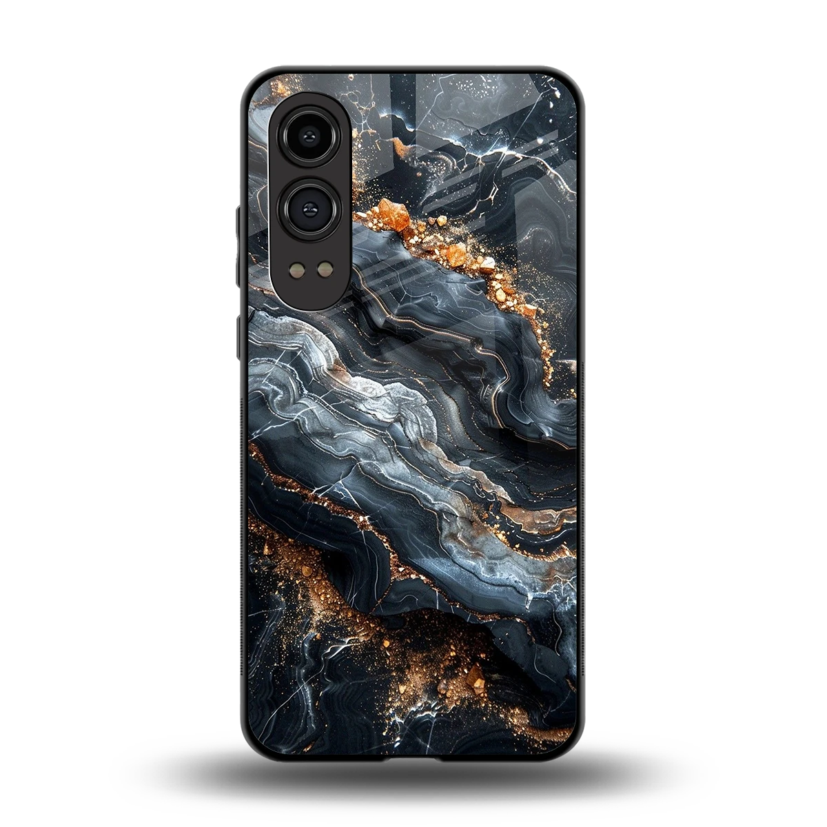 Arctic Stone back phone cover | glass case for oneplus nord ce 4 lite