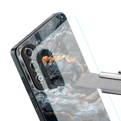Arctic Stone stylish phone case for oneplus nord ce 4 | glossy glass and slim fit