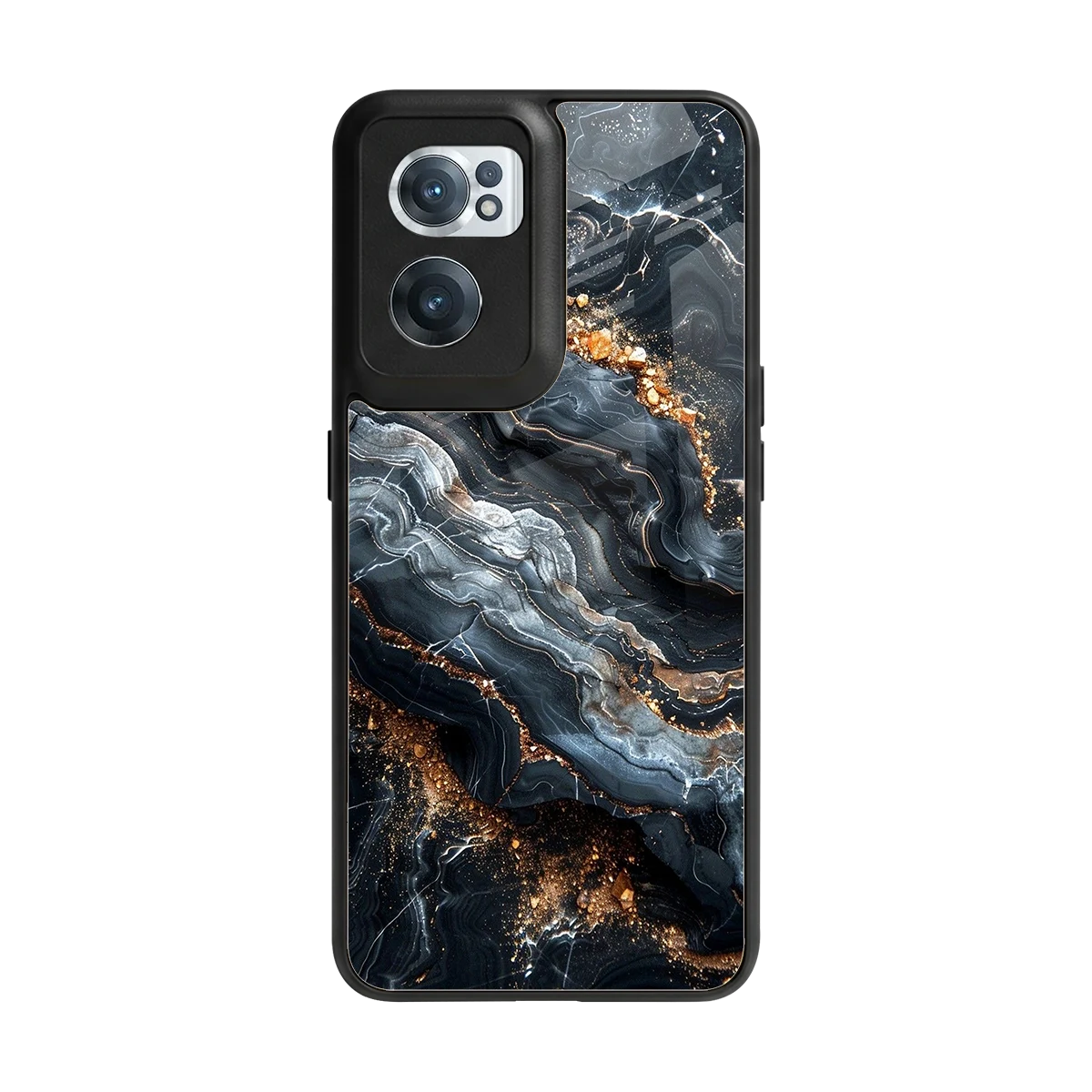 Arctic Stone back phone cover | glass case for oneplus nord ce 2