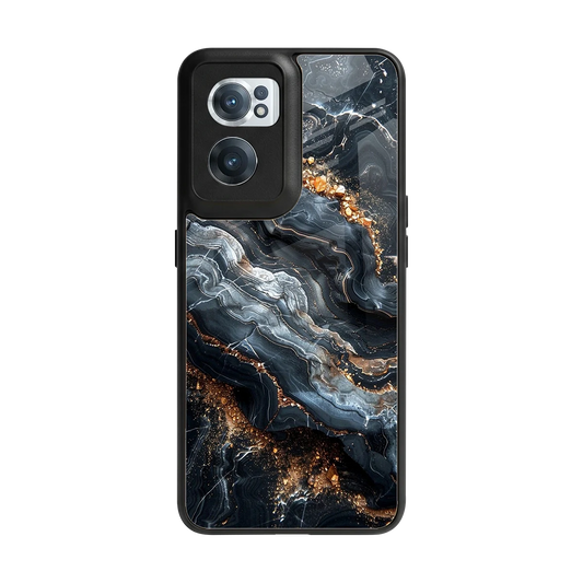 Arctic Stone back phone cover | glass case for oneplus nord ce 2