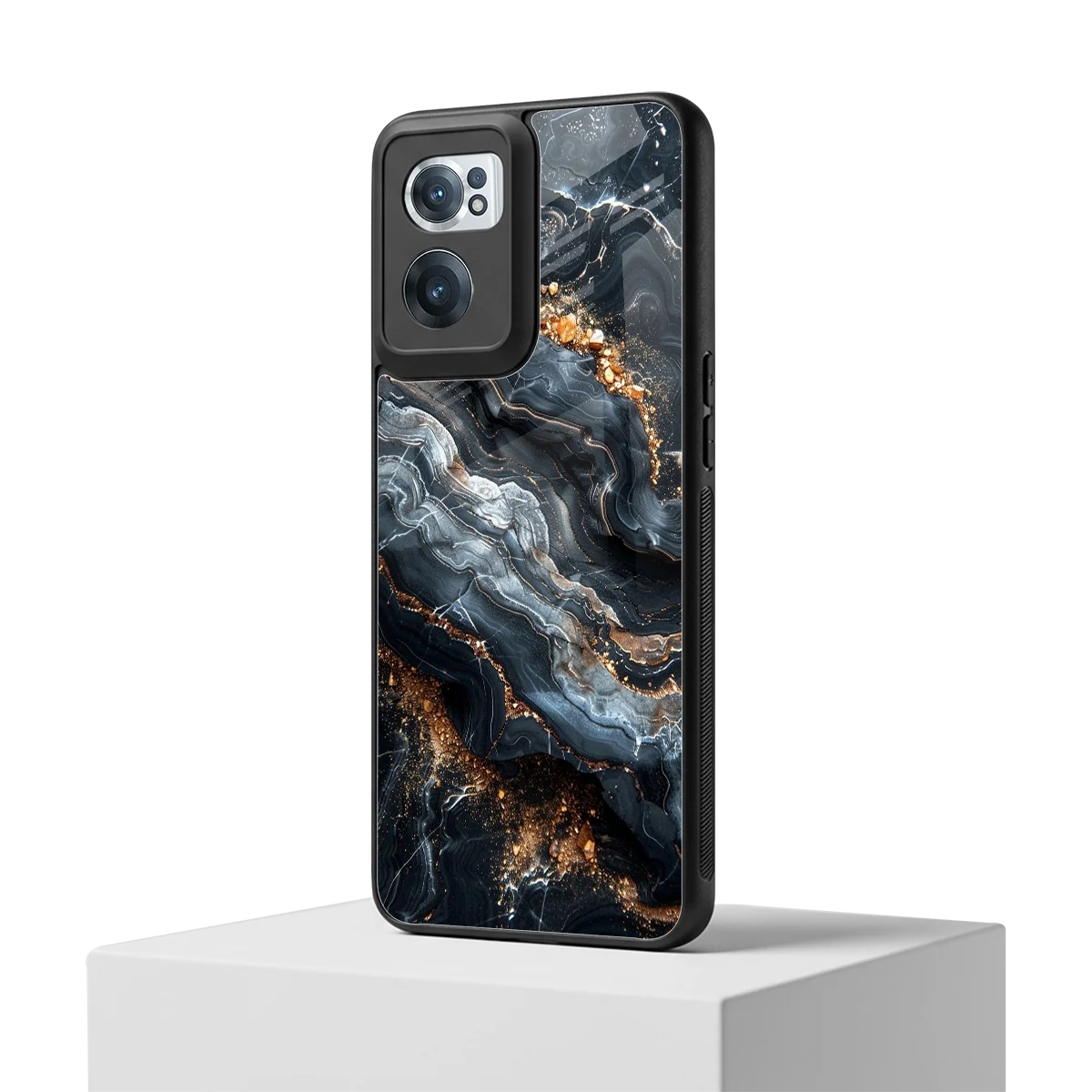 Arctic Stone oneplus nord ce 2 mobile cover | shockproof glass phone case