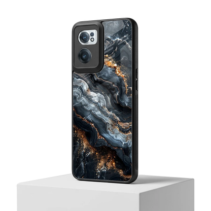 Arctic Stone oneplus nord ce 2 mobile cover | shockproof glass phone case