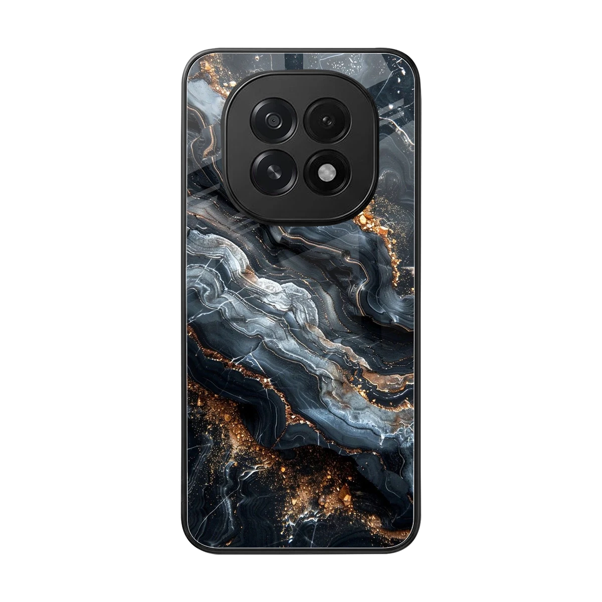Arctic Stone back phone cover | glass case for oppo f29 5g