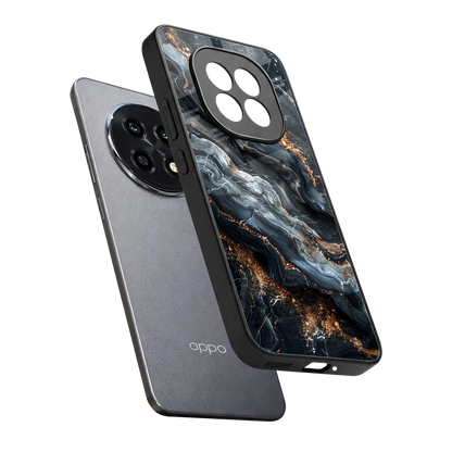 Arctic Stone sleek oppo f29 pro 5g cover with tempered glass back and TPU edges