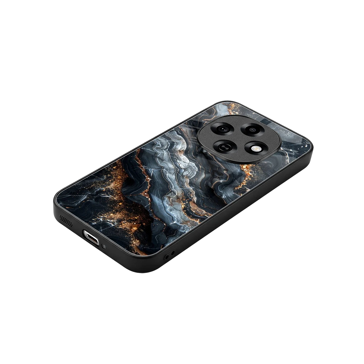 Arctic Stone stylish phone case for oppo f31 pro 5g | glossy glass and slim fit