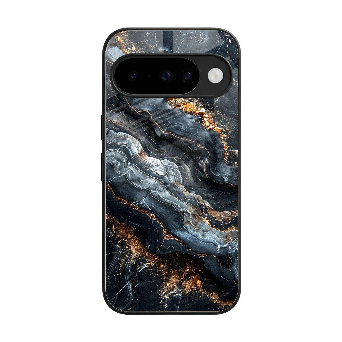 Arctic Stone back phone cover | glass case for google pixel 10
