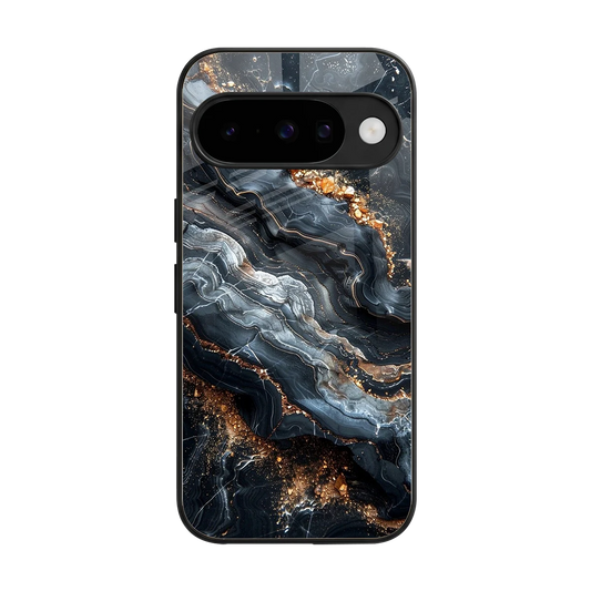 Arctic Stone back phone cover | glass case for google pixel 10