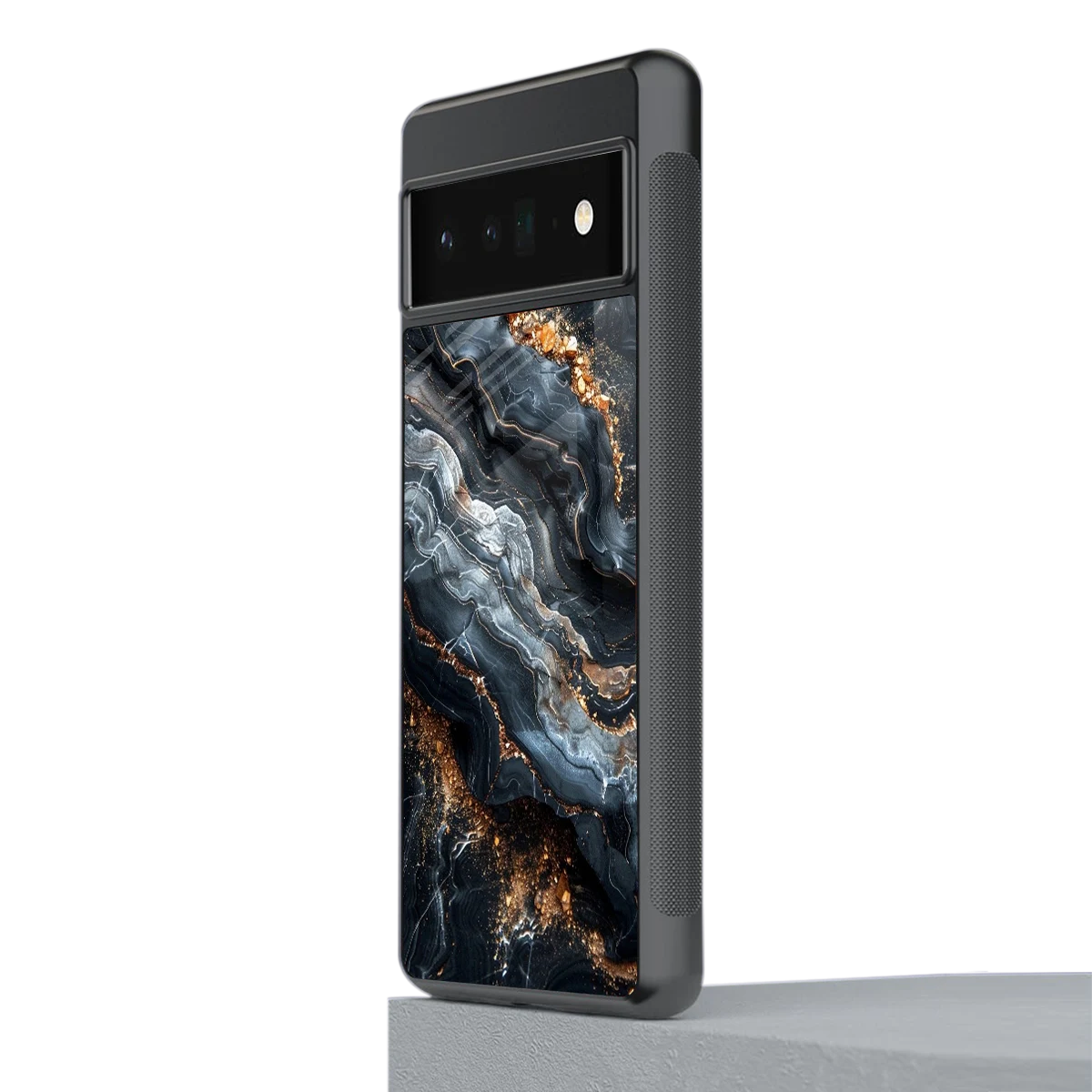 Arctic Stone stylish phone case for google pixel 6 pro | glossy glass and slim fit