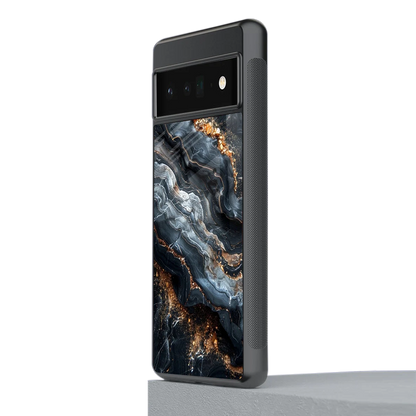 Arctic Stone stylish phone case for google pixel 6 pro | glossy glass and slim fit