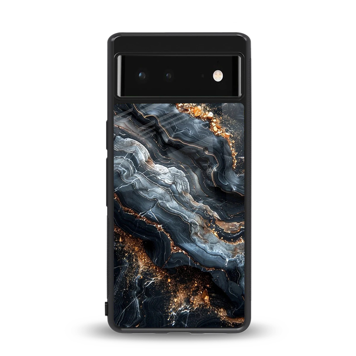 Arctic Stone back phone cover | glass case for google pixel 6