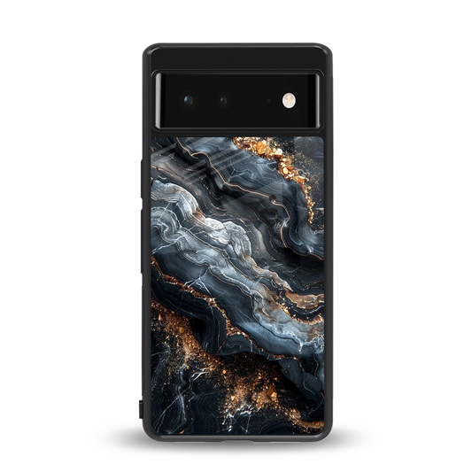 Arctic Stone back phone cover | glass case for google pixel 6