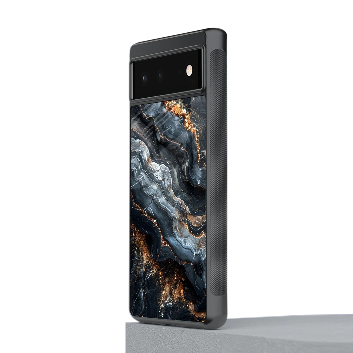 Arctic Stone stylish phone case for google pixel 6 | glossy glass and slim fit