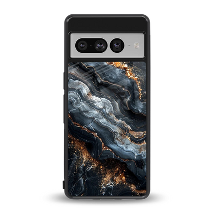 Arctic Stone back phone cover | glass case for google pixel 7 pro