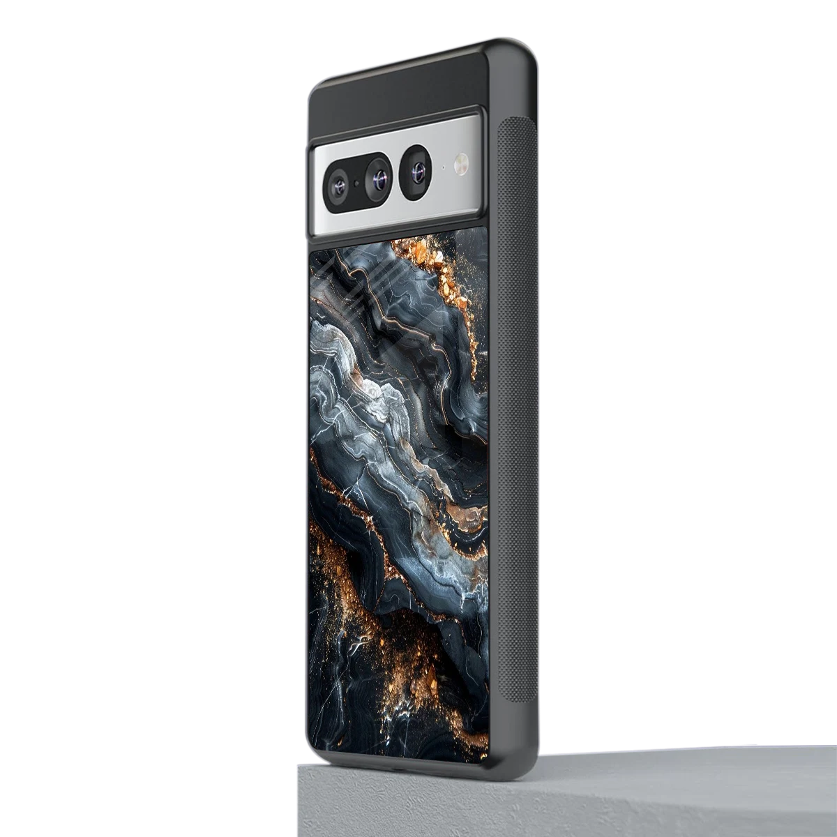Arctic Stone stylish phone case for google pixel 7 pro | glossy glass and slim fit