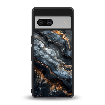 Arctic Stone back phone cover | glass case for google pixel 7a