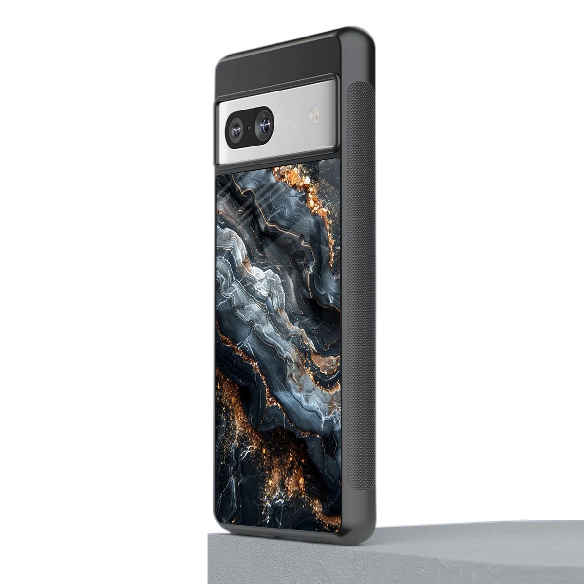 Arctic Stone stylish phone case for google pixel 7 | glossy glass and slim fit