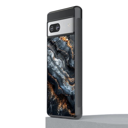 Arctic Stone stylish phone case for google pixel 7 | glossy glass and slim fit