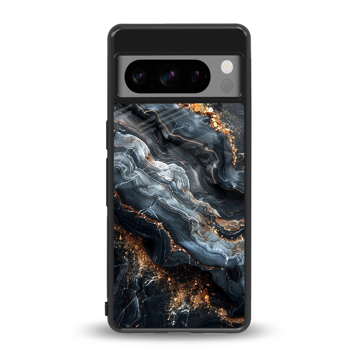 Arctic Stone back phone cover | glass case for google pixel 8 pro