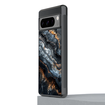 Arctic Stone stylish phone case for google pixel 8 pro | glossy glass and slim fit