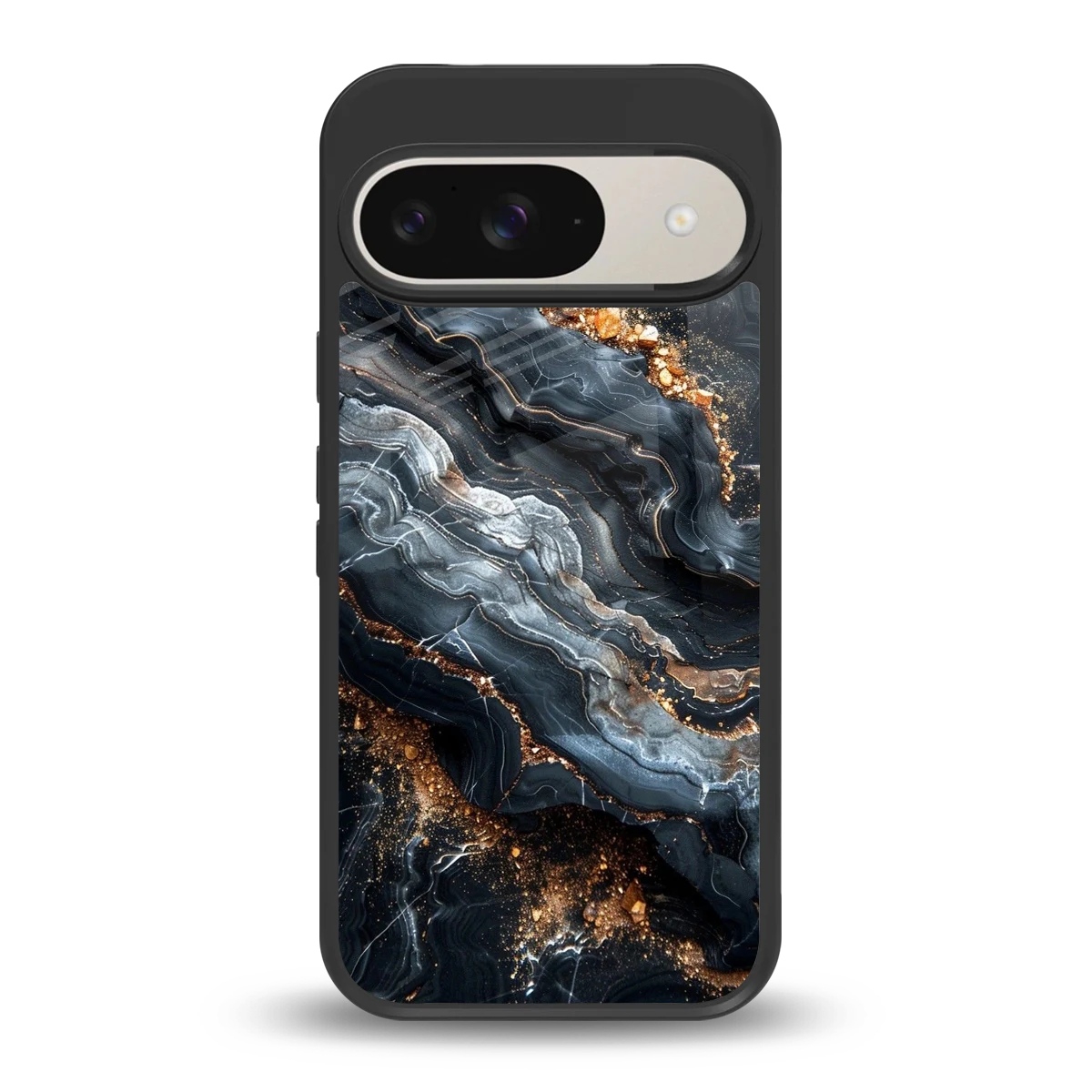 Arctic Stone back phone cover | glass case for google pixel 9