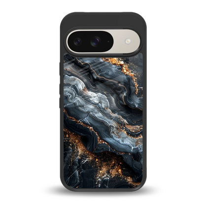 Arctic Stone back phone cover | glass case for google pixel 9