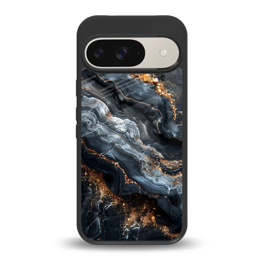 Arctic Stone back phone cover | glass case for google pixel 9