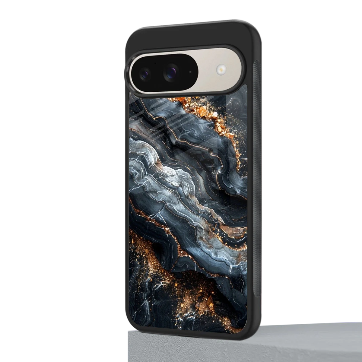 Arctic Stone google pixel 9 mobile cover | shockproof glass phone case