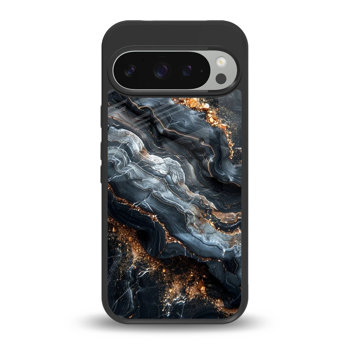 Arctic Stone back phone cover | glass case for google pixel 9 pro