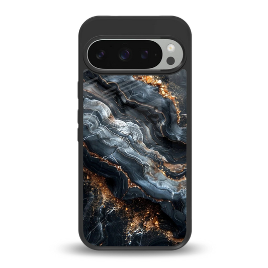 Arctic Stone back phone cover | glass case for google pixel 9 pro