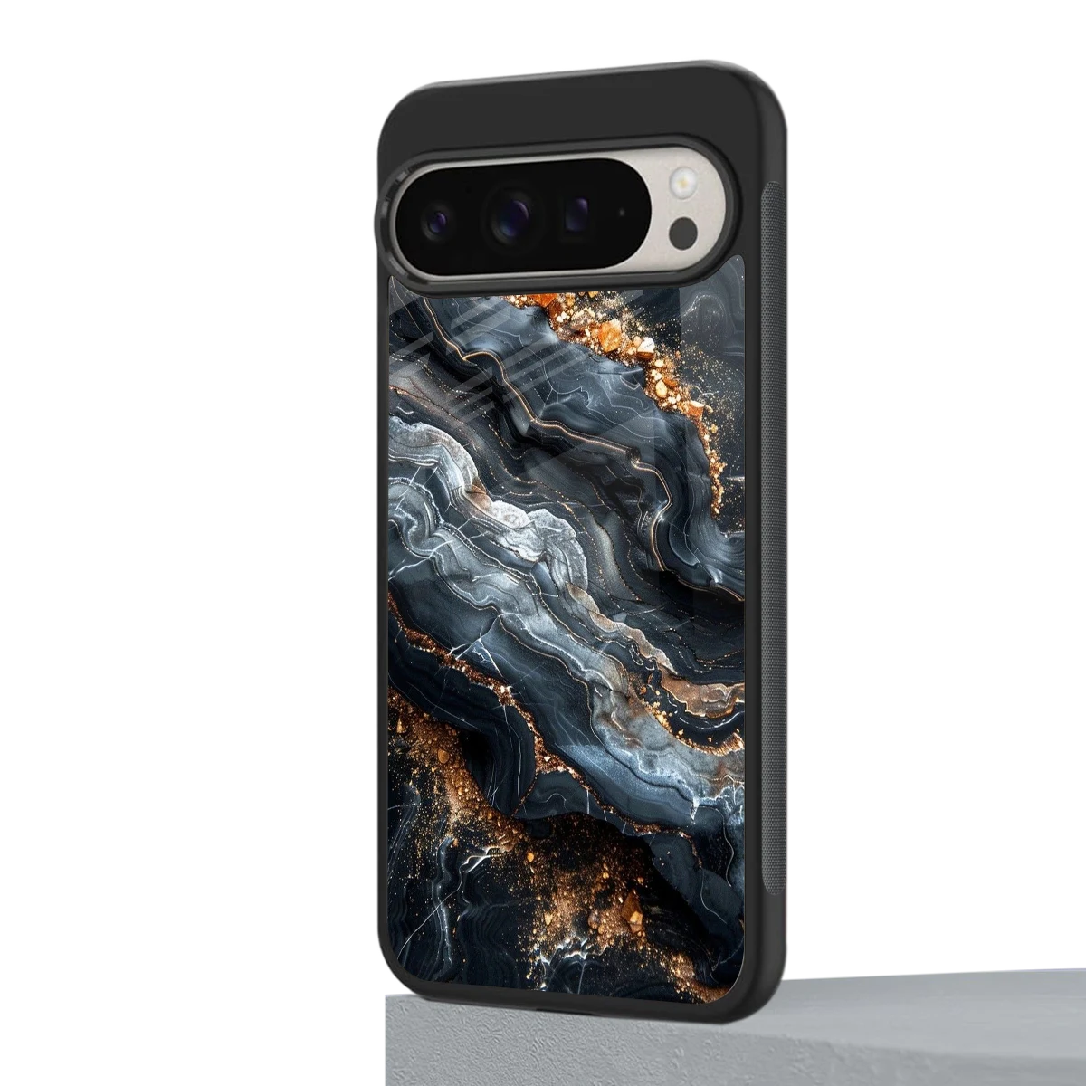 Arctic Stone google pixel 9 pro xl mobile cover | shockproof glass phone case