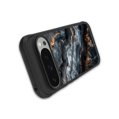 Arctic Stone stylish phone case for google pixel 9 pro xl | glossy glass and slim fit