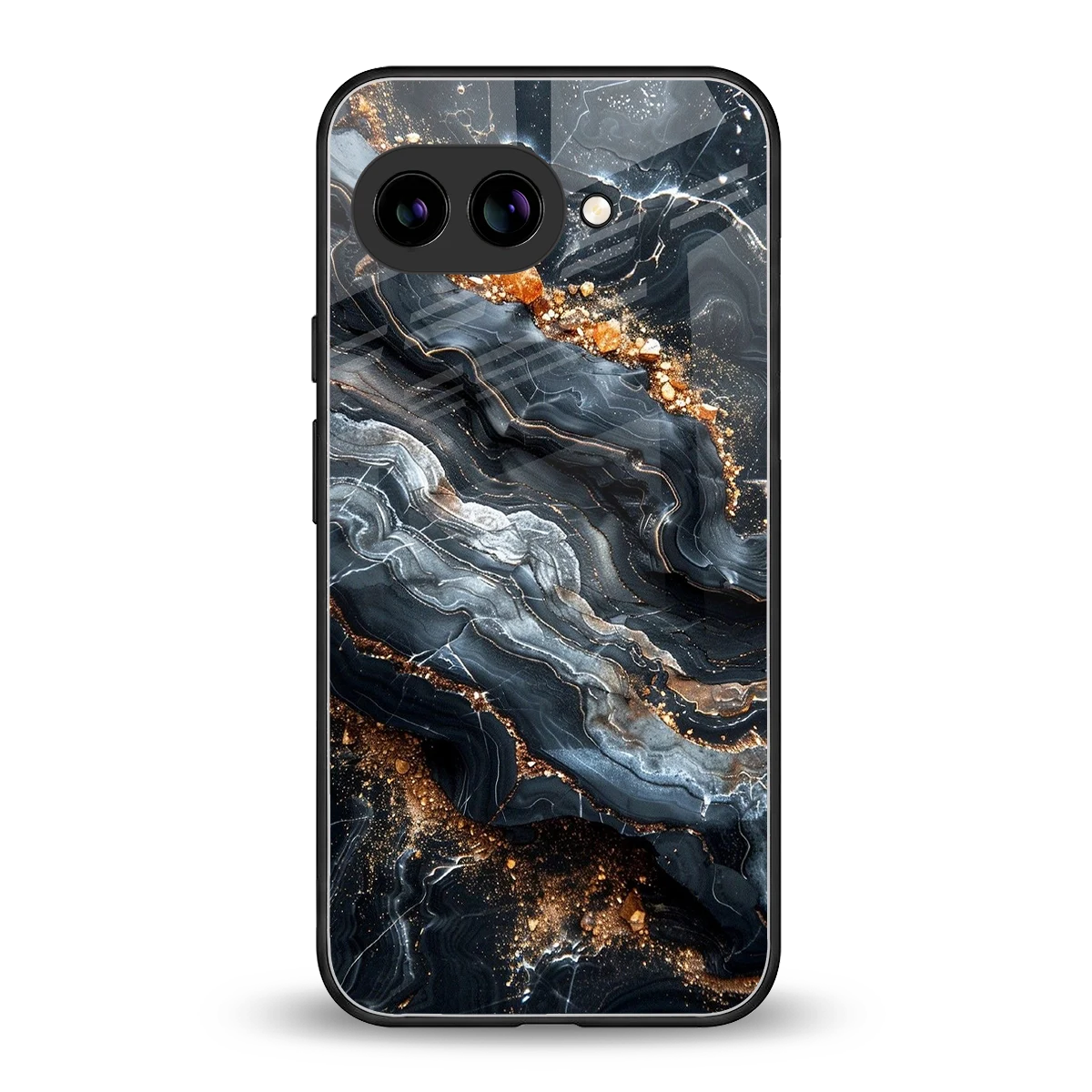 Arctic Stone back phone cover | glass case for google pixel 10a