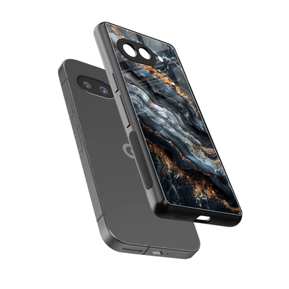 Arctic Stone sleek google pixel 10a cover with tempered glass back and TPU edges