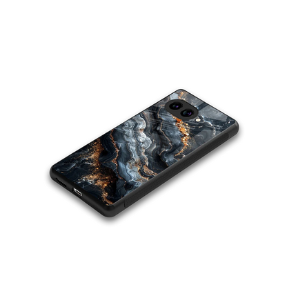 Arctic Stone stylish phone case for google pixel 10a | glossy glass and slim fit