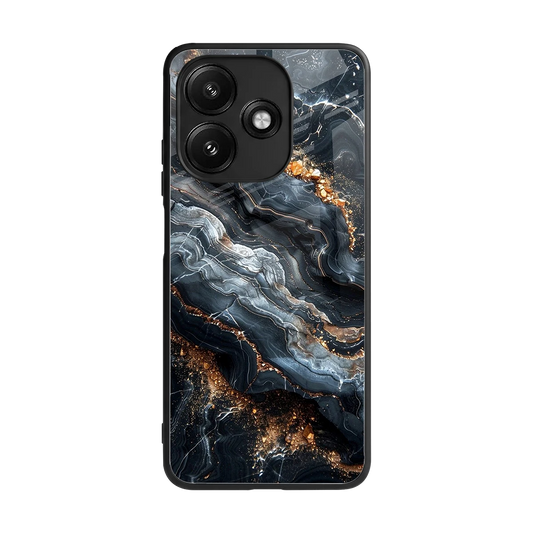 Arctic Stone back phone cover | glass case for redmi 12 5g