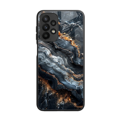 Arctic Stone back phone cover | glass case for samsung galaxy a23