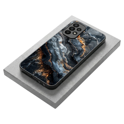 Arctic Stone stylish phone case for samsung galaxy a23 | glossy glass and slim fit