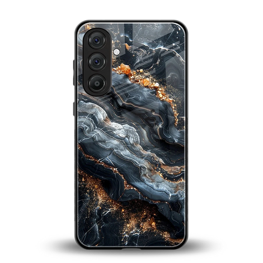 Arctic Stone back phone cover | glass case for samsung galaxy m36 5g