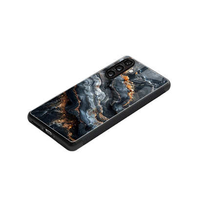 Arctic Stone stylish phone case for samsung galaxy a55 5g | glossy glass and slim fit