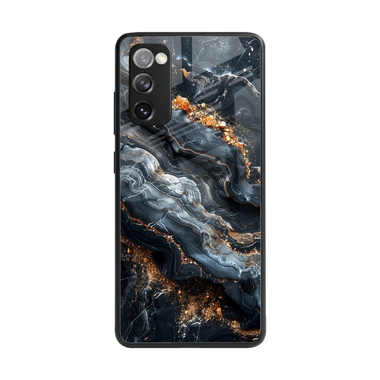 Arctic Stone back phone cover | glass case for samsung galaxy s20 fe