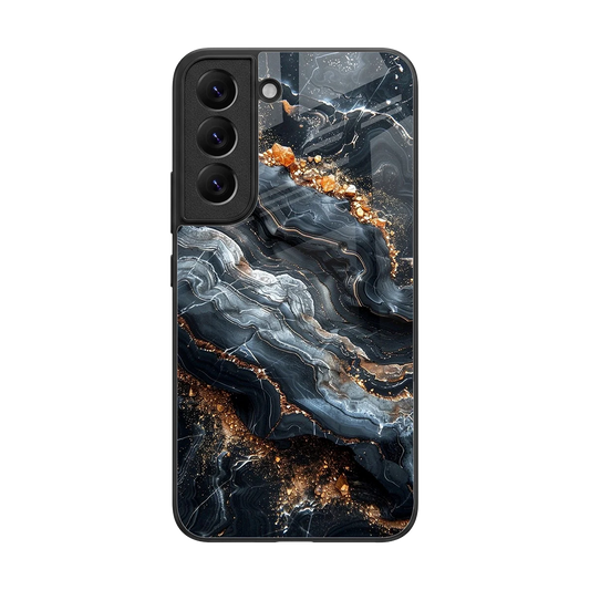 Arctic Stone back phone cover | glass case for samsung galaxy s22