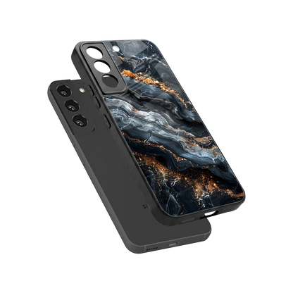 Arctic Stone sleek samsung galaxy s22 cover with tempered glass back and TPU edges