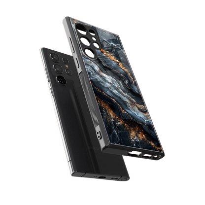 Arctic Stone sleek samsung galaxy s23 ultra cover with tempered glass back and TPU edges