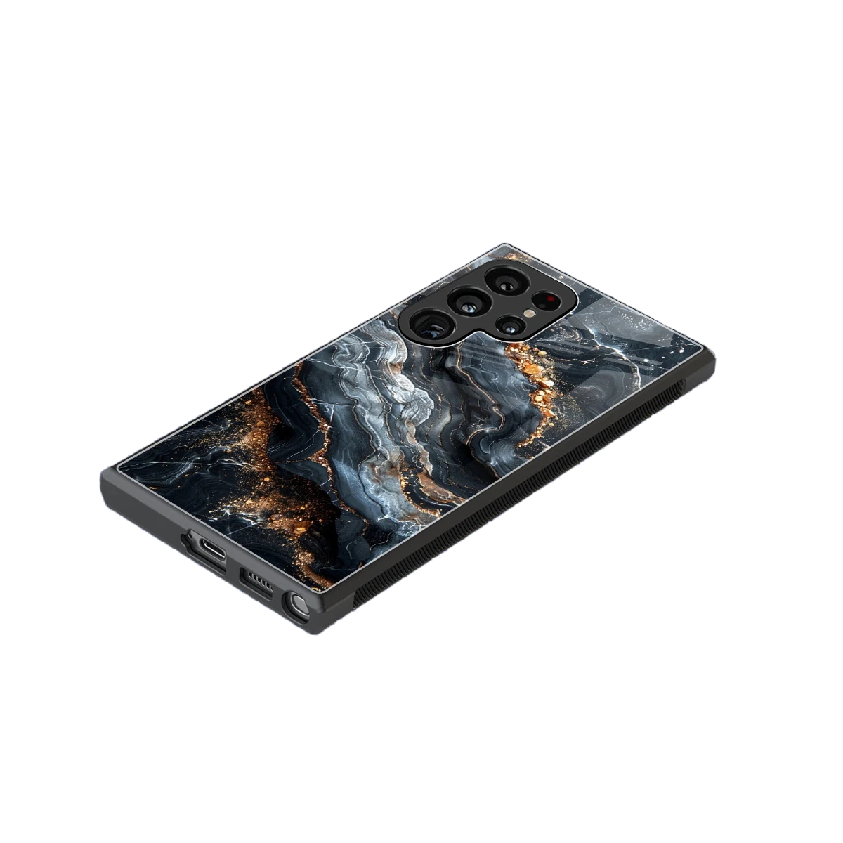 Arctic Stone stylish phone case for samsung galaxy s24 ultra | glossy glass and slim fit