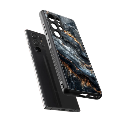 Arctic Stone sleek samsung galaxy s25 ultra cover with tempered glass back and TPU edges