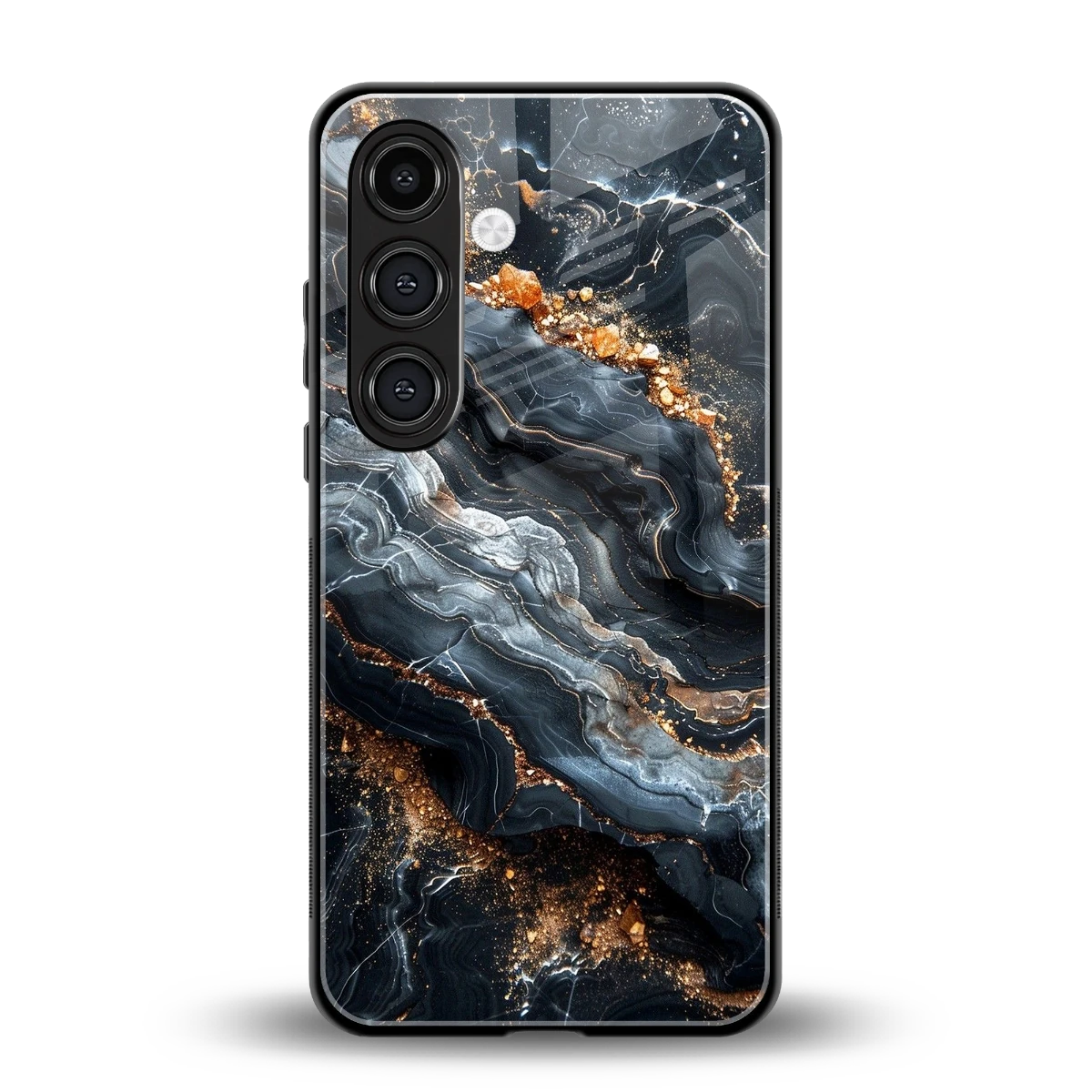 Arctic Stone back phone cover | glass case for samsung galaxy s24