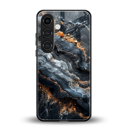 Arctic Stone back phone cover | glass case for samsung galaxy s24