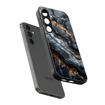 Arctic Stone sleek samsung galaxy s23 fe cover with tempered glass back and TPU edges